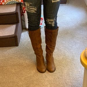 Brown Knee High Boots